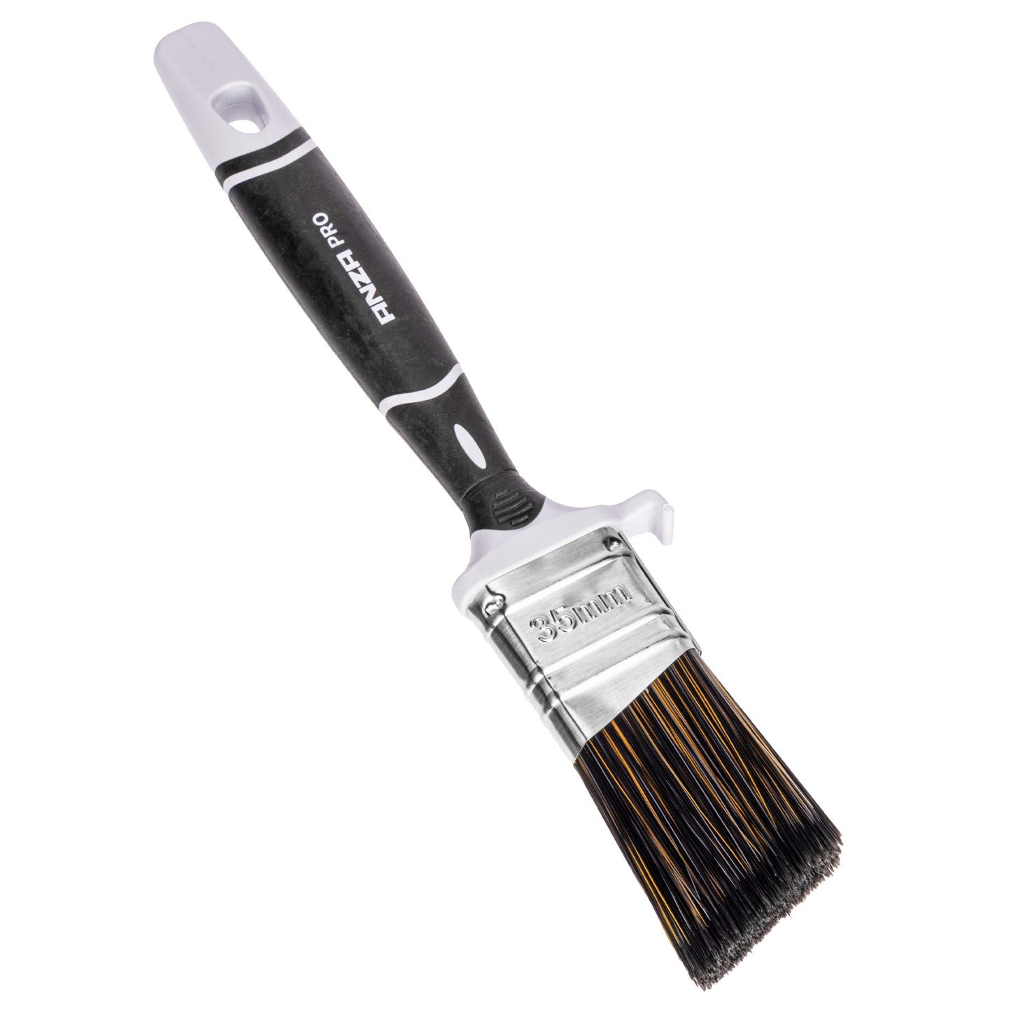 ANZA PRO Super Effective Softgrip Platte kwast - Schuin