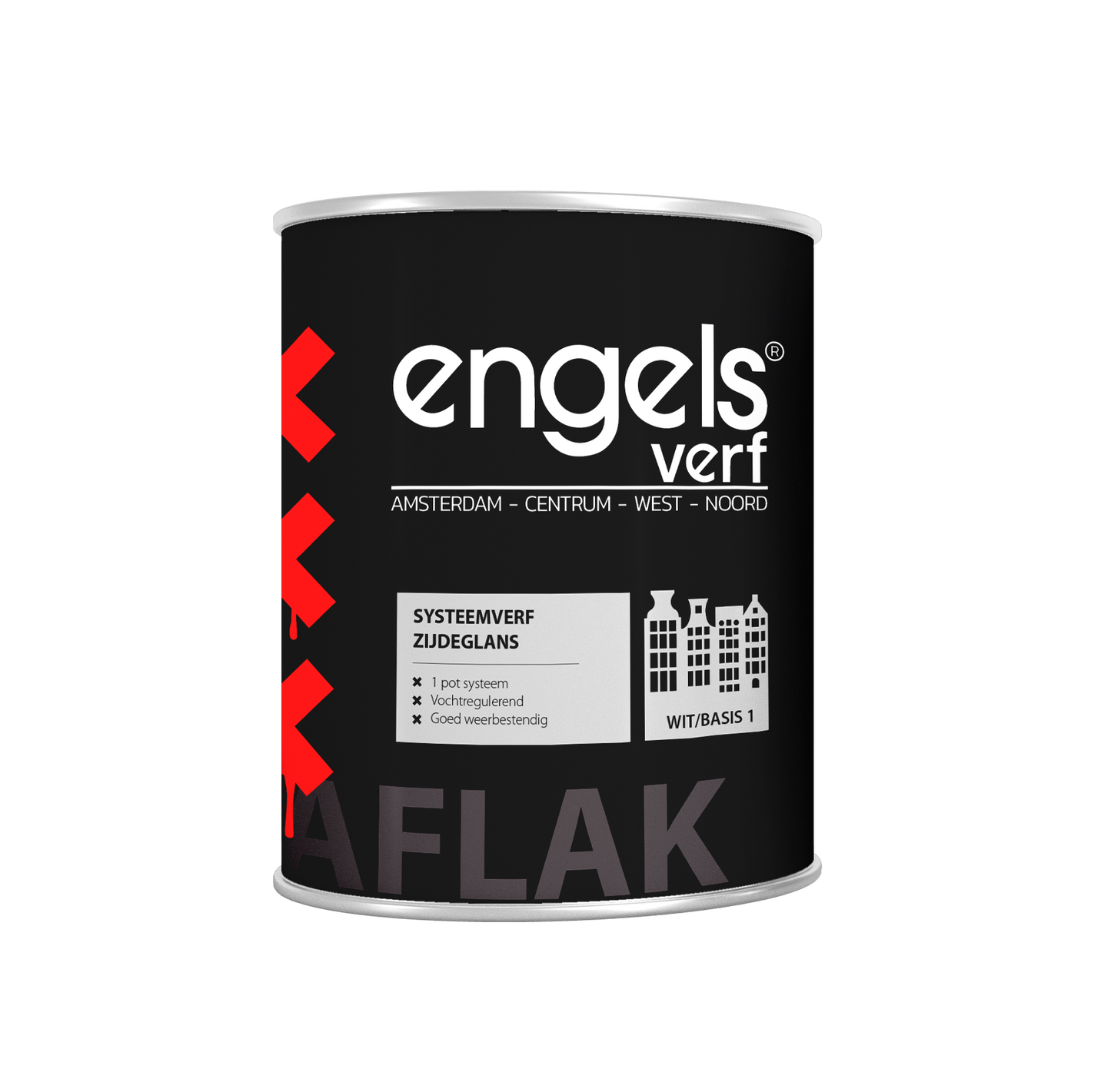 Engels Systeemverf zijdeglans