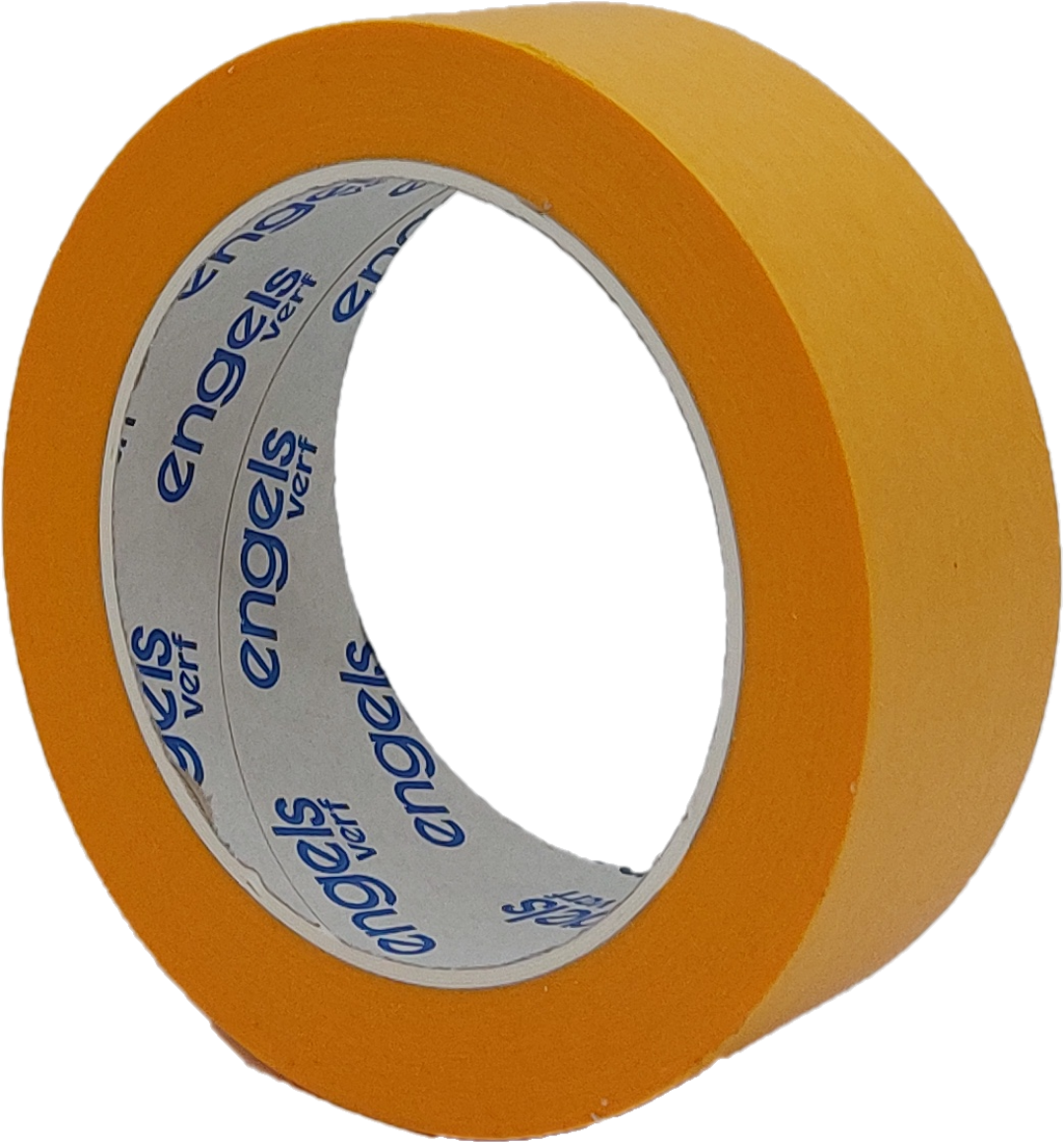 Engels Verf - Afplaktape - 50m - Gold – Hittebestendig – Strakke lijnen- Washi-