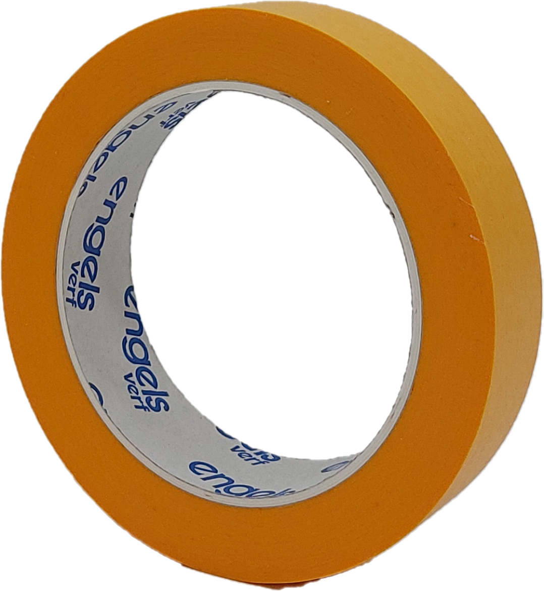 Engels Verf - Afplaktape - 50m - Gold – Hittebestendig – Strakke lijnen- Washi-