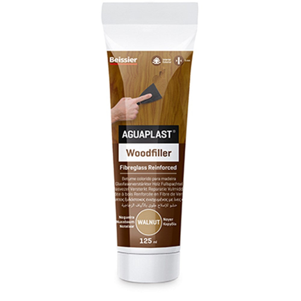 Beissier Aguaplast Woodfiller – Walnoot - 125ml