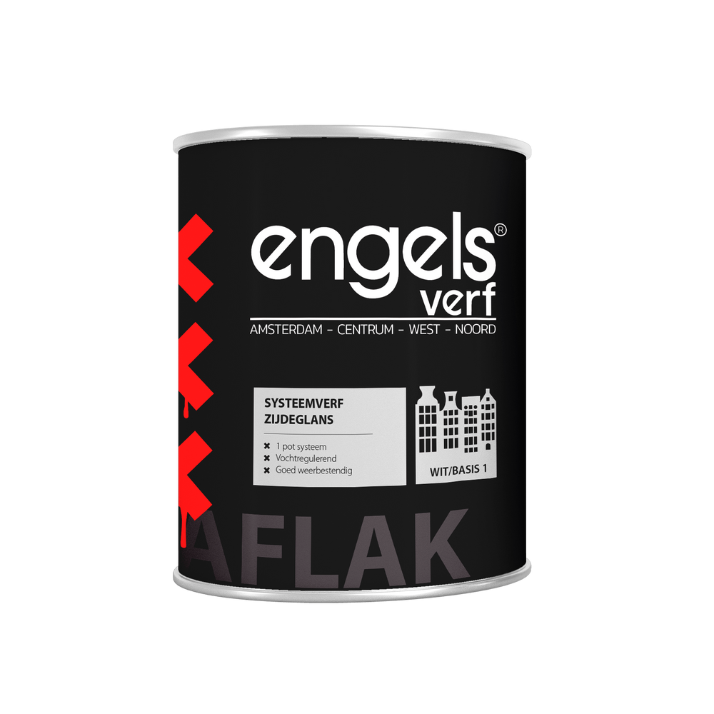 
                      
                        Engels Systeemverf zijdeglans
                      
                    