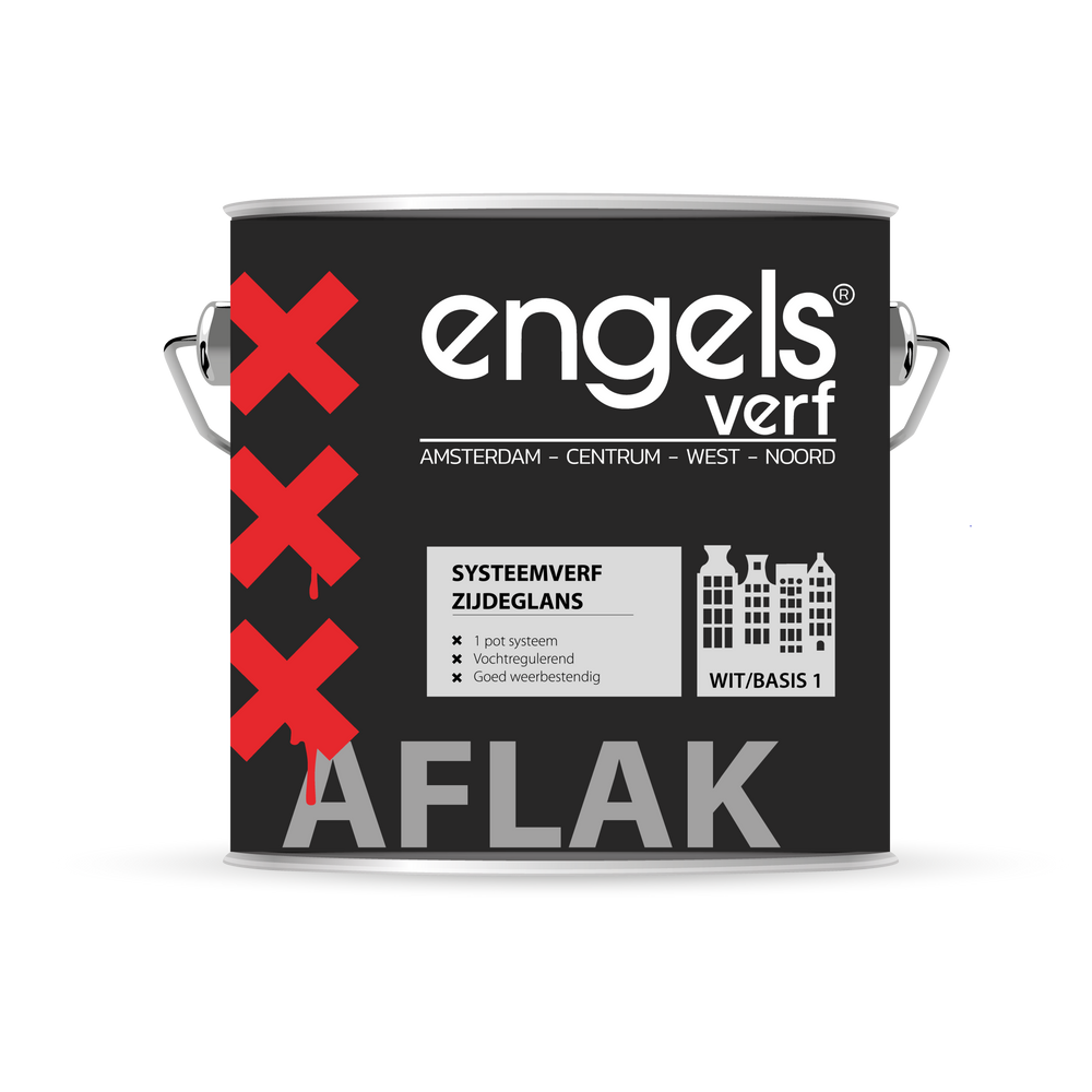 
                      
                        Engels Systeemverf zijdeglans
                      
                    