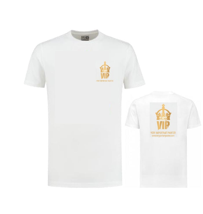 VIP T-Shirt Heavy Duty Tee Wit