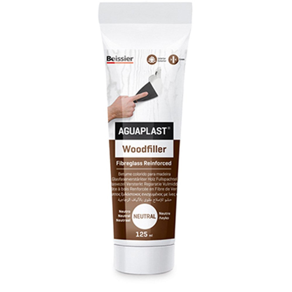 Beissier Aguaplast Woodfiller – Neutraal Wit- 125ml