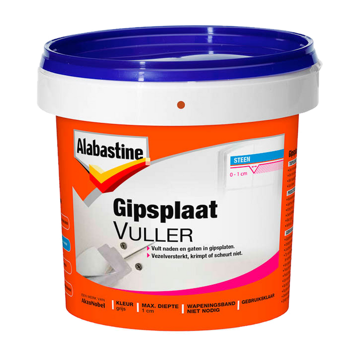 Alabastine Gipsplaatvuller kant-en-klaar 1 liter