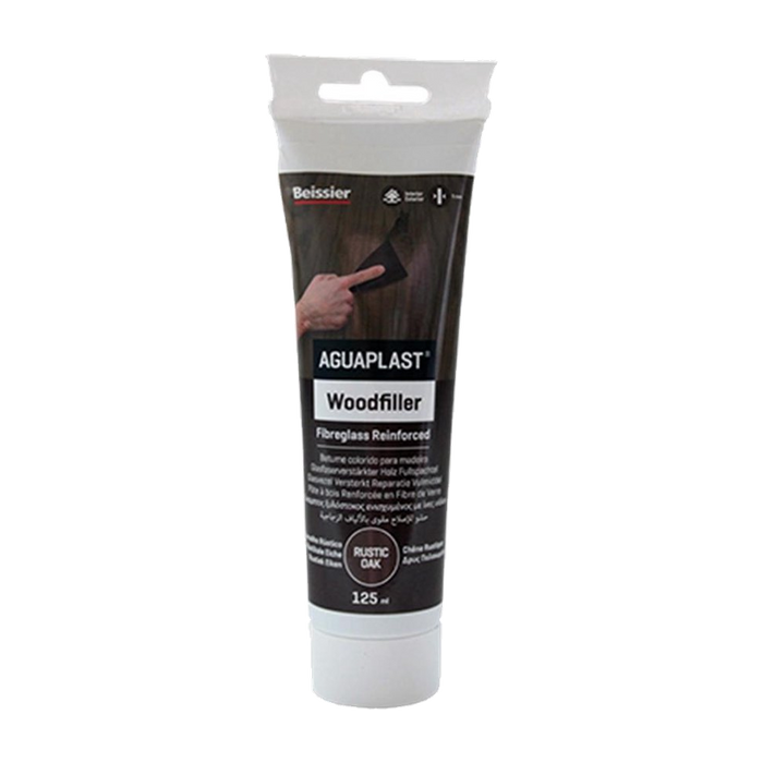 Beissier Aguaplast Woodfiller Rustiek Eiken 125ml