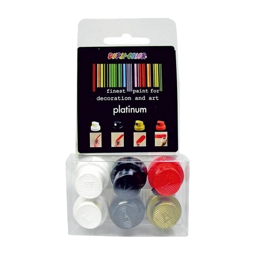 Dupli-Color Platinum spuitkoppenset 6 stuks