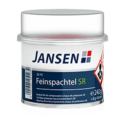 Jansen 2K polyester plamuur styreenarm (2K-PE Feinspachtel SR)