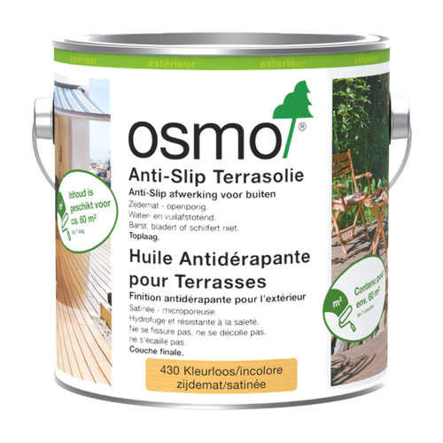 Osmo Anti-Slip Terrasolie 430 kleurloos