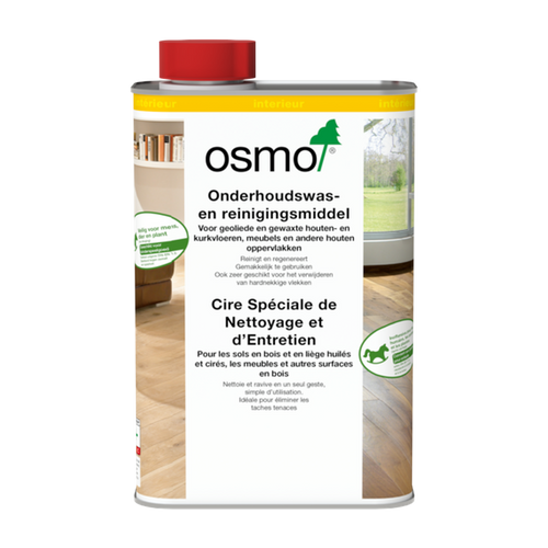 Osmo Vloeibare onderhoudswas- en reinigingsmiddel 3029 kleurloos, 1 liter