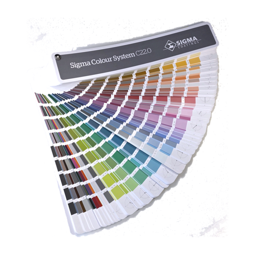 Sigma Colour System C22.0 NCS-kleurenwaaier