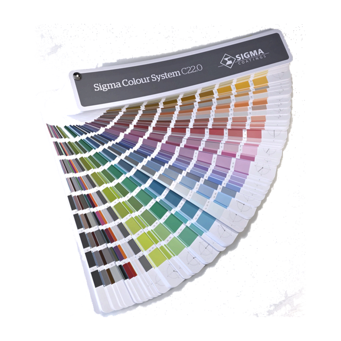 Sigma Colour System C22.0 NCS-kleurenwaaier