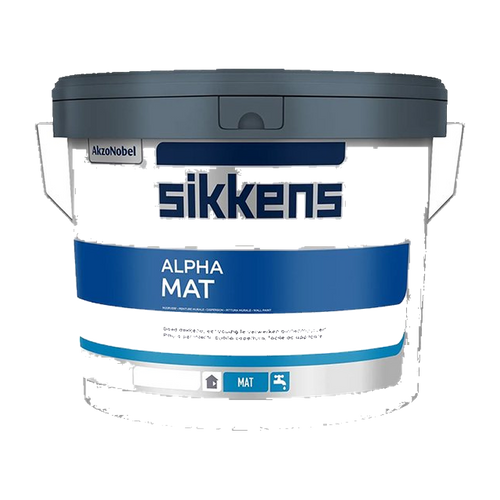 Sikkens Alpha Mat muurverf wit