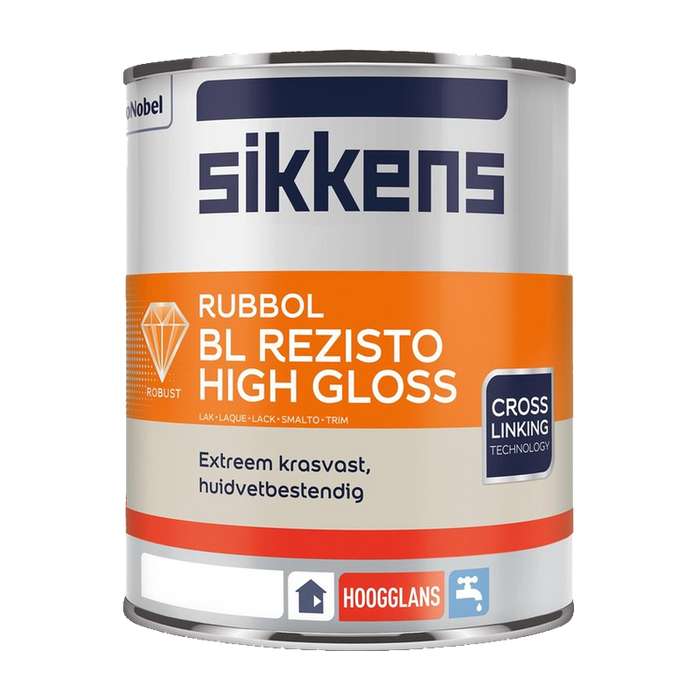 Sikkens Rubbol BL Rezisto High Gloss binnenlak