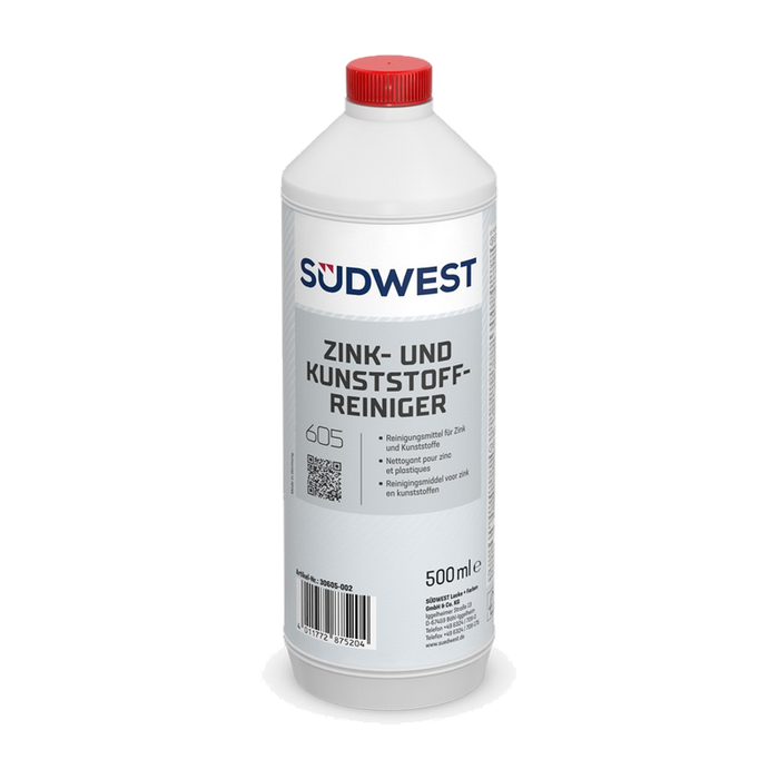 Südwest zink- en kunststofreiniger, 500 ml