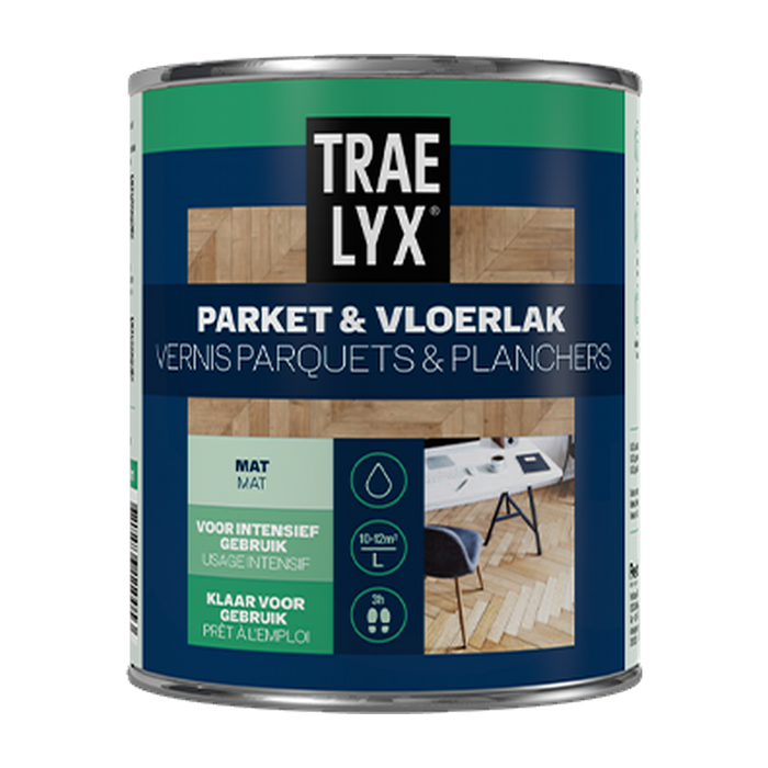 Trae Lyx Parket- & Vloerlak 2,5 liter, actie