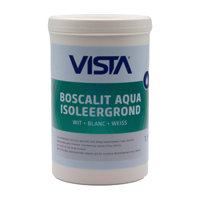 Vista Boscalit Aqua Isoleergrond wit, 1 liter