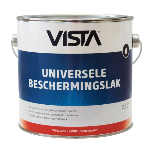 Vista Universele Beschermingslak zijdeglans, 2,5 liter
