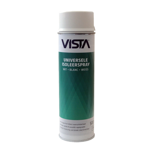 Vista Universele Isoleerspray wit, spuitbus 500 ml