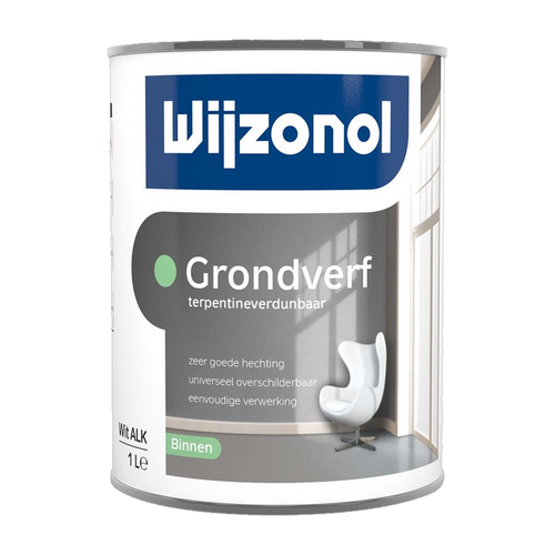 Wijzonol Grondverf binnen, terpentineverdunbaar