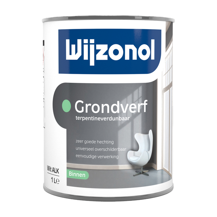 Wijzonol Grondverf binnen, terpentineverdunbaar