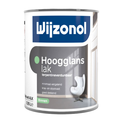 Wijzonol Hoogglanslak binnen, terpentineverdunbaar