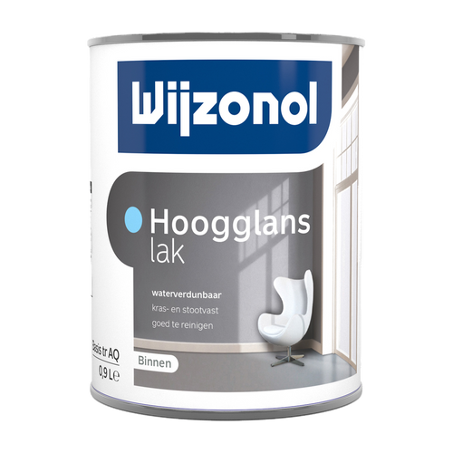 Wijzonol Hoogglanslak binnen, waterverdunbaar