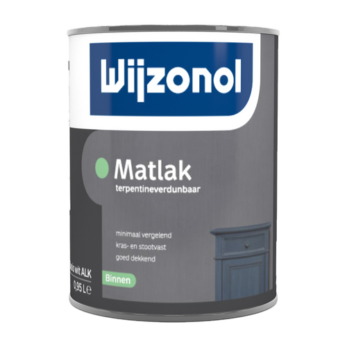 Wijzonol Matlak binnen, terpentineverdunbaar