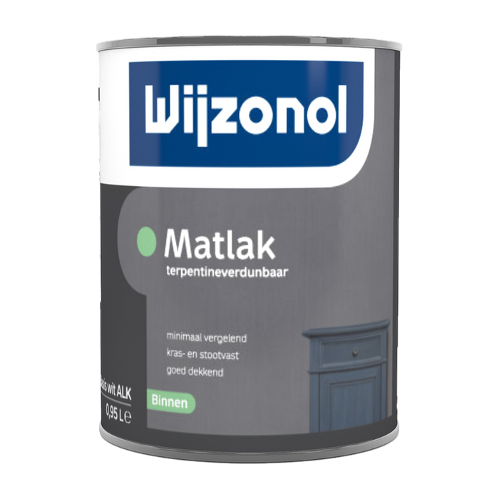 Wijzonol Matlak binnen, terpentineverdunbaar