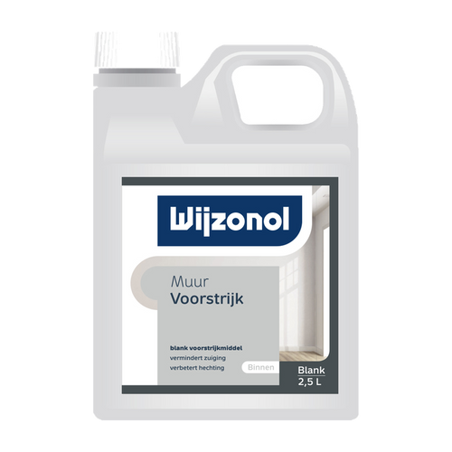 Wijzonol Muurvoorstrijk 2,5 liter