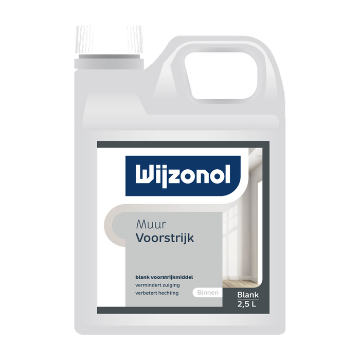 Wijzonol Muurvoorstrijk 2,5 liter