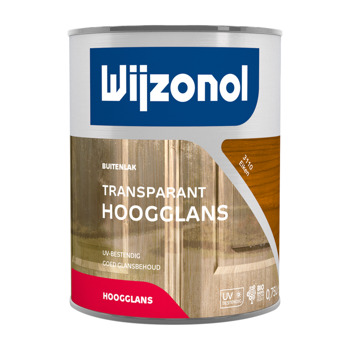 Wijzonol Transparant Hoogglanslak 0,75 liter