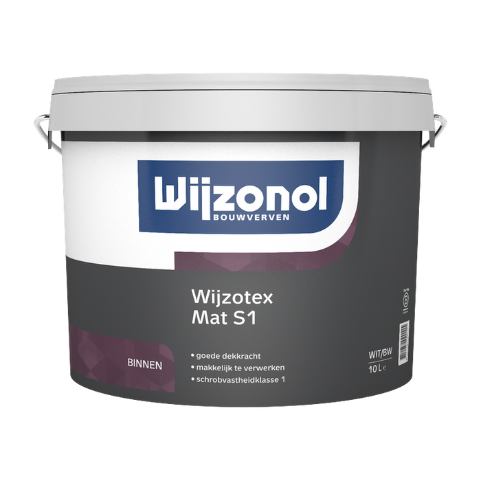 Wijzonol Wijzotex Mat S1 wit
