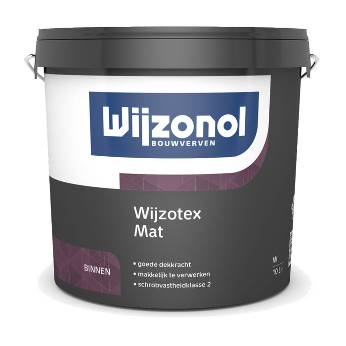 Wijzonol Wijzotex Mat wit