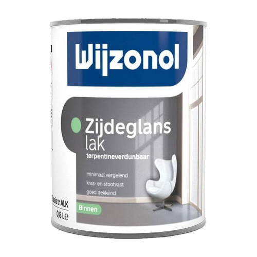 Wijzonol Zijdeglanslak binnen, terpentineverdunbaar