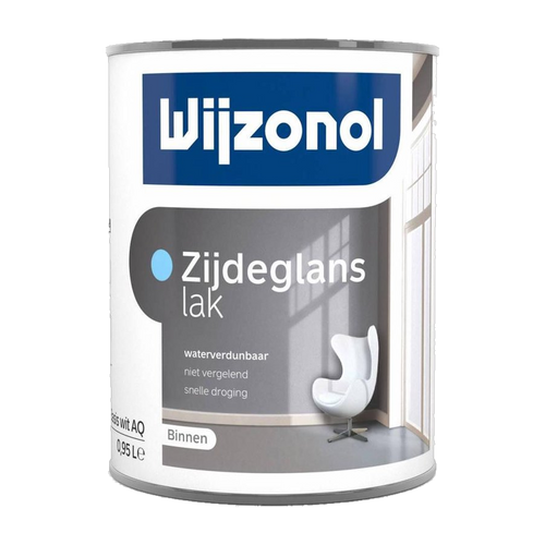 Wijzonol Zijdeglanslak binnen, waterverdunbaar