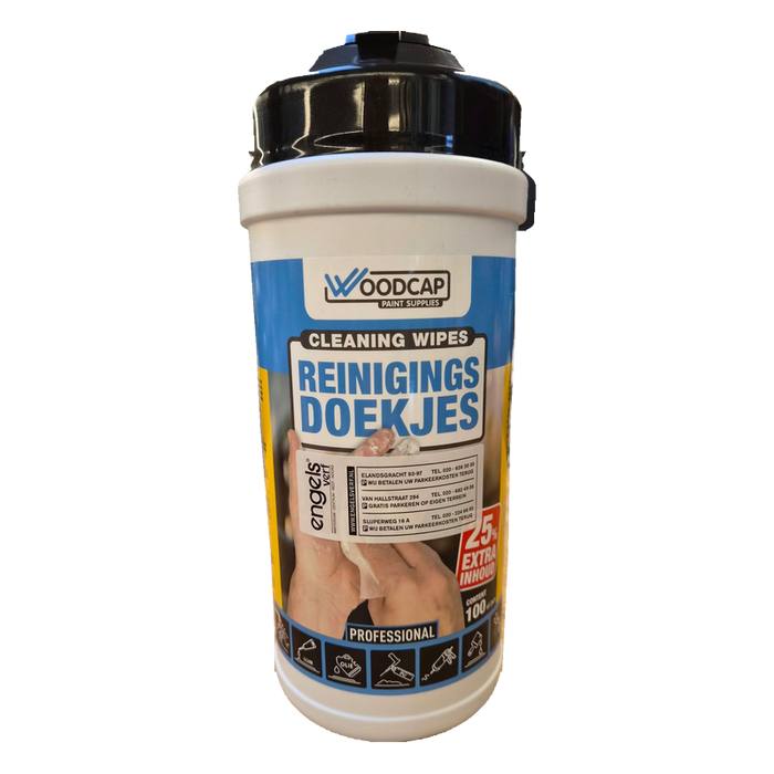 Woodcap reinigingsdoekjes, 100 stuks